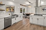 An all-new, all-white kitchen for the chef in your crew